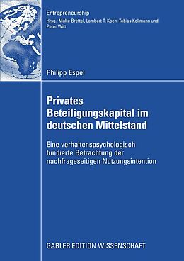 E-Book (pdf) Privates Beteiligungskapital im deutschen Mittelstand von Philipp Espel