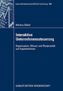 E-Book (pdf) Interaktive Unternehmenssteuerung von Markus Göbel