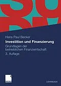 E-Book (pdf) Investition und Finanzierung von Hans Paul Becker
