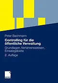 E-Book (pdf) Controlling für die öffentliche Verwaltung von Peter Bachmann