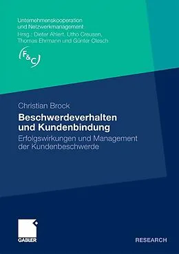 E-Book (pdf) Beschwerdeverhalten und Kundenbindung von Christian Brock