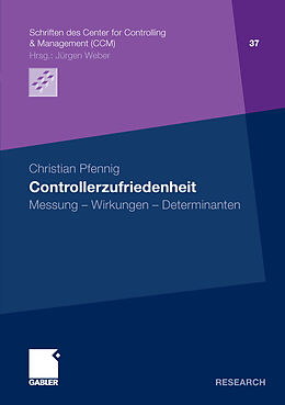 E-Book (pdf) Controllerzufriedenheit von Christian Pfennig