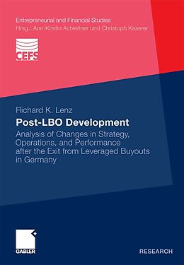 eBook (pdf) Post-LBO development de Richard K. Lenz