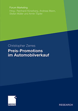 E-Book (pdf) Preis-Promotions im Automobilverkauf von Christopher Zerres
