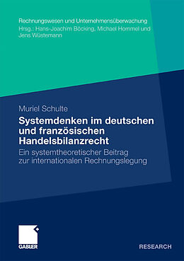 E-Book (pdf) Systemdenken im deutschen und französischen Handelsrecht von Muriel Schulte