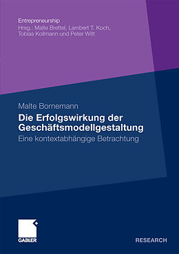 E-Book (pdf) Die Erfolgswirkung der Geschäftsmodellgestaltung von Malte Bornemann