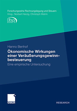 E-Book (pdf) Ökonomische Wirkungen einer Veräußerungsgewinnbesteuerung von Hanno Benhof