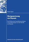 E-Book (pdf) Wertgenerierung von Buyouts von Daniel Zipser