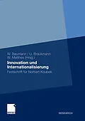 E-Book (pdf) Innovation und Internationalisierung von Wolfgang Baumann, Ulrich Braukmann, Winfried Matthes