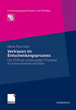 E-Book (pdf) Vertrauen im Entscheidungsprozess von Maria Neumaier