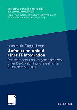 E-Book (pdf) Aufbau und Ablauf einer IT-Integration von Jana Maria Guggenberger