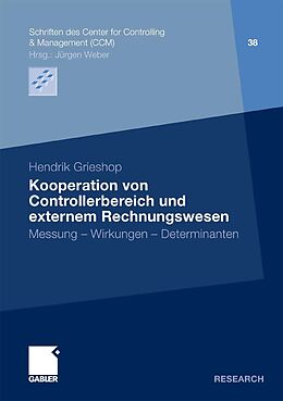 E-Book (pdf) Kooperation von Controllerbereich und externem Rechnungswesen von Hendrik Grieshop