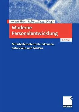 E-Book (pdf) Moderne Personalentwicklung von Norbert Thom, Robert Zaugg