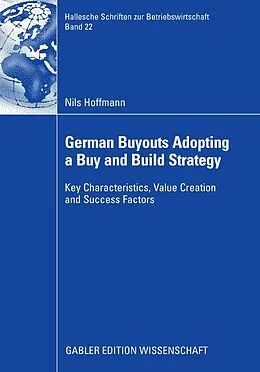 E-Book (pdf) German Buyouts Adopting a Buy and Build Strategy von Nils Hoffmann