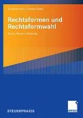 E-Book (pdf) Rechtsformen und Rechtsformwahl von Susanne Hierl, Steffen Huber