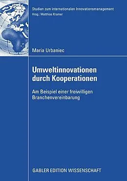 E-Book (pdf) Umweltinnovationen durch Kooperationen von Maria Urbaniec