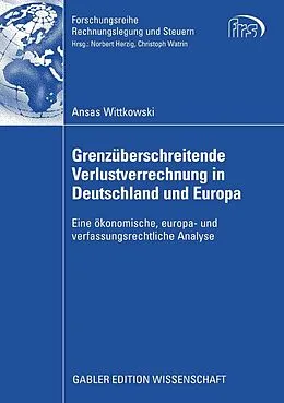 E-Book (pdf) Grenzüberschreitende Verlustverrechnung in Deutschland und Europa von Ansas Wittkowski