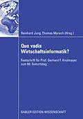 E-Book (pdf) Quo vadis Wirtschaftsinformatik? von 