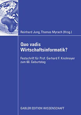E-Book (pdf) Quo vadis Wirtschaftsinformatik? von 