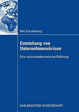 E-Book (pdf) Entstehung von Unternehmenskrisen von Nils Schulenburg