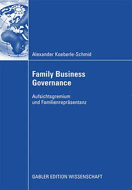 E-Book (pdf) Family Business Governance von Alexander Koeberle-Schmidt