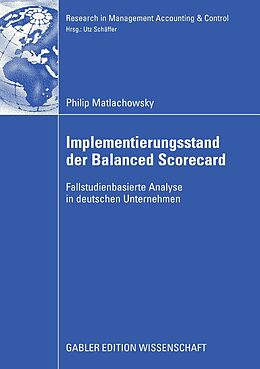 E-Book (pdf) Implementierungsstand der Balanced Scorecard von Philip Matlachkowsky