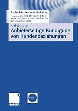 E-Book (pdf) Anbieterseitige Kündigung von Kundenbeziehungen von Andreas Lucco
