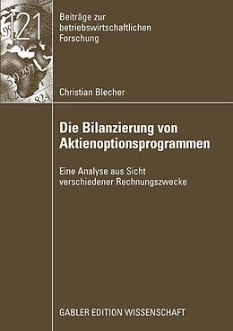 E-Book (pdf) Die Bilanzierung von Aktienoptionsprogrammen von Christian Blecher