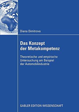 E-Book (pdf) Das Konzept der Metakompetenz von Diana Dimitrova