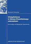 E-Book (pdf) Erfolgsfaktoren in kleinen Dienstleistungsunternehmen von Christine Schneider