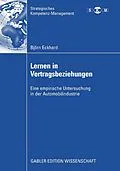 E-Book (pdf) Lernen in Vertragsbeziehungen von Björn Eckhard