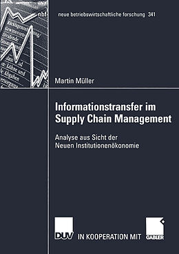 Kartonierter Einband Informationstransfer im Supply Chain Management von Martin Müller