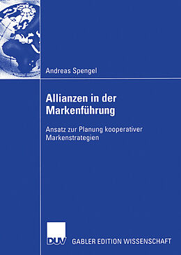 Kartonierter Einband Allianzen in der Markenführung von Andreas Spengel