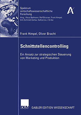 Kartonierter Einband Schnittstellencontrolling von Frank Himpel, Oliver Bracht
