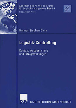 Kartonierter Einband Logistik-Controlling von Hannes Stephan Blum