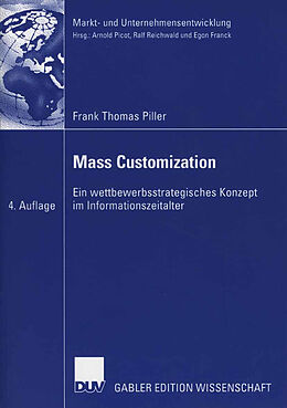 Kartonierter Einband Mass Customization von Frank Piller