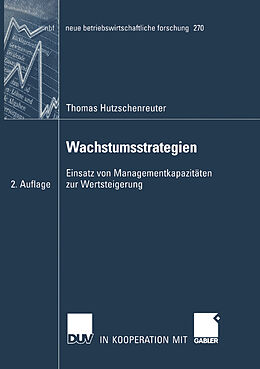 Kartonierter Einband Wachstumsstrategien von Thomas Hutzschenreuter