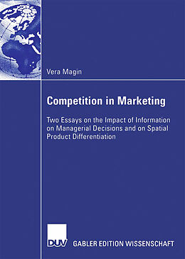 Couverture cartonnée Competition in Marketing de Vera Magin