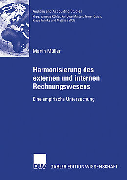 Kartonierter Einband Harmonisierung des externen und internen Rechnungswesens von Martin Müller