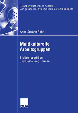 Kartonierter Einband Multikulturelle Arbeitsgruppen von Anne Susann Rohn