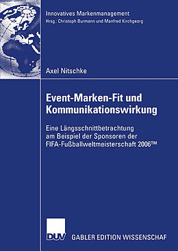 Kartonierter Einband Event-Marken-Fit und Kommunikationswirkung von Axel Nitschke