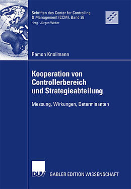 Kartonierter Einband Kooperation von Controllerbereich und Strategieabteilung von Ramon Knollmann