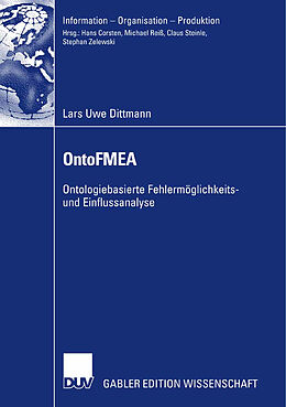Kartonierter Einband OntoFMEA von Lars Uwe Dittmann