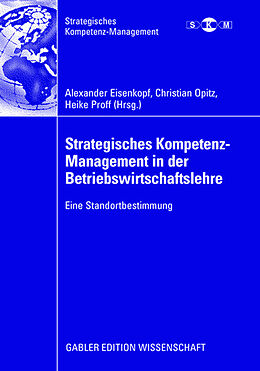 Kartonierter Einband Strategisches Kompetenz-Management in der Betriebswirtschaftslehre von 