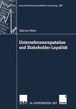 Kartonierter Einband Unternehmensreputation und Stakeholder-Loyalität von Sabrina Helm