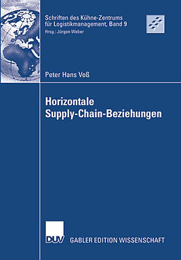 Kartonierter Einband Horizontale Supply-Chain-Beziehungen von Peter Hans Voß