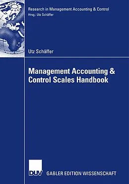 E-Book (pdf) Management Accounting & Control Scales Handbook von Utz Schäffer