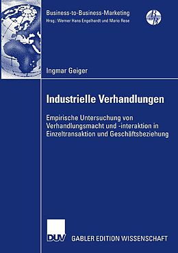 E-Book (pdf) Industrielle Verhandlungen von Ingmar Geiger