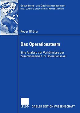 E-Book (pdf) Das Operationsteam von Roger Gfrörer