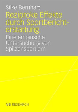 E-Book (pdf) Reziproke Effekte durch Sportberichterstattung von Silke Bernhart